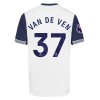 Officiële Voetbalshirt + Korte Broek Tottenham Hotspur Van De Ven 37 Thuis 2024-25 - Kids